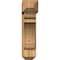 Ekena Millwork Olympic Craftsman Rough Sawn Bracket w/ Offset Brace, Western Red Cedar, 8"W x 28"D x 32"H BKT0806X28X32OLY04RWR - alternate 2